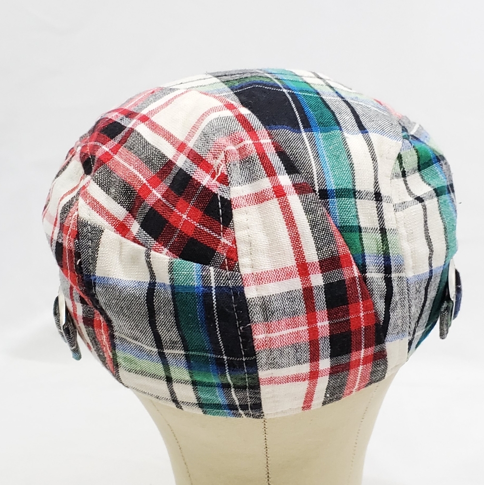 Men's Jamont Multicolor Plaid Patchwork Medium Hat - image 4